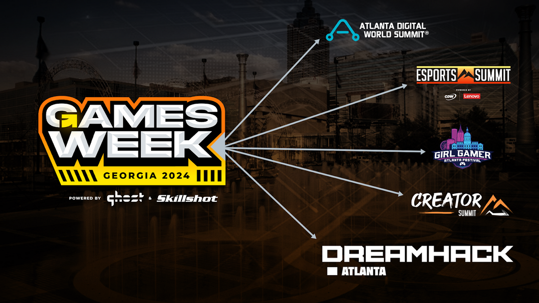 Games Week Georgia  and DreamHack Atlanta Return October 1-6, 2024