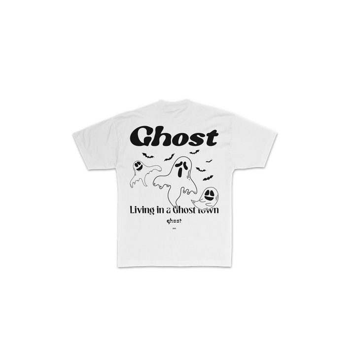Living in a Ghost town- White Tee